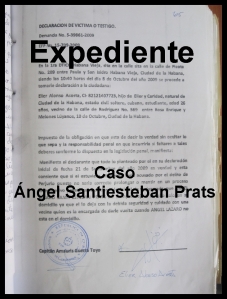 expediente Angel Santiesteban...